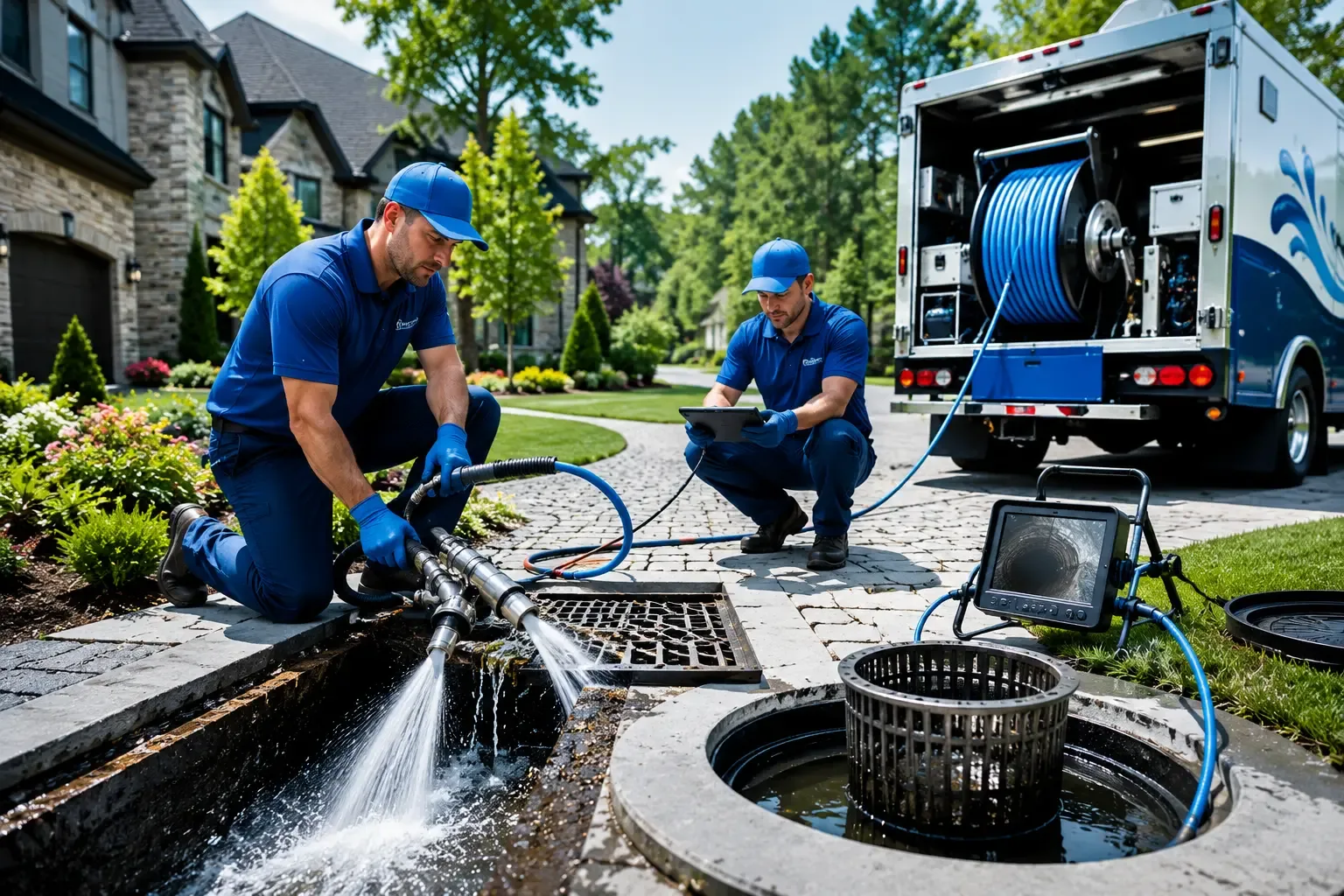 Local outdoor drain cleaning professionals in Halma, MN