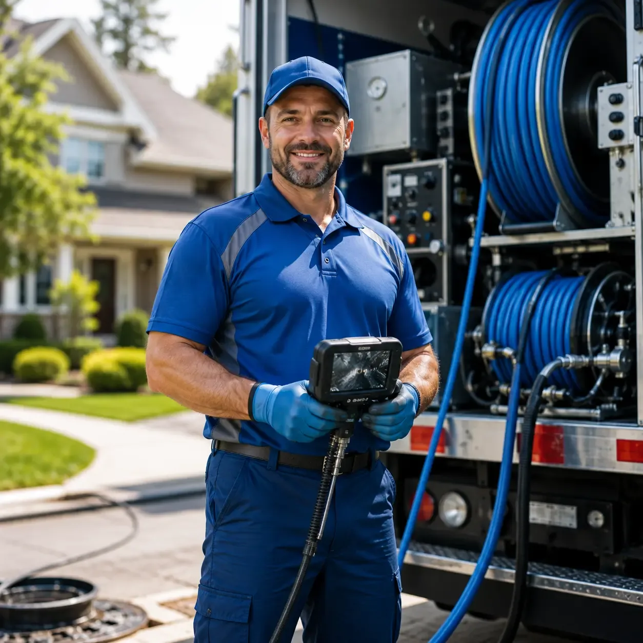 Local outdoor drain cleaning specialists in Halma, MN
